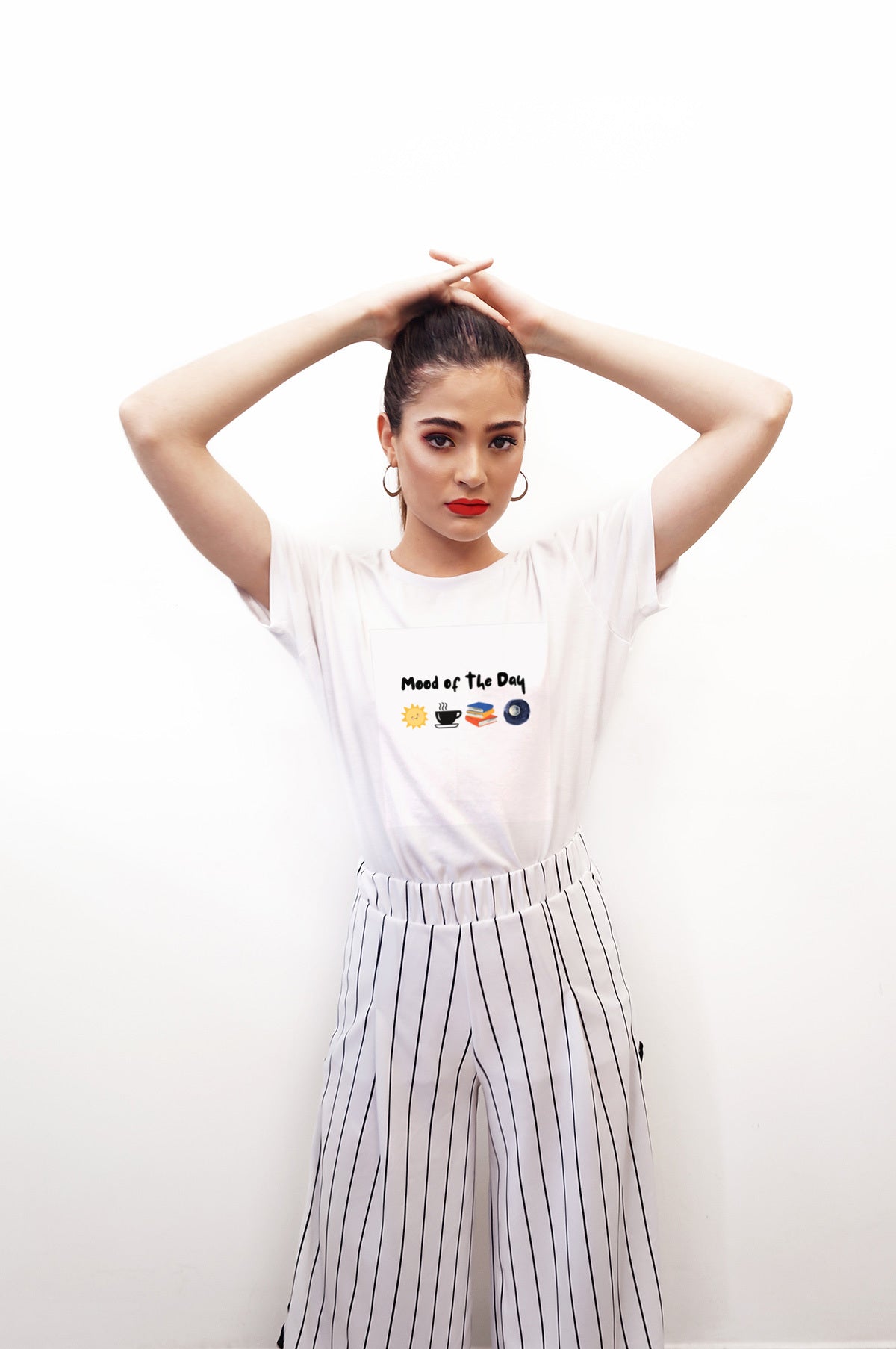 Mode of the Day Printed Oversized T-Shirt