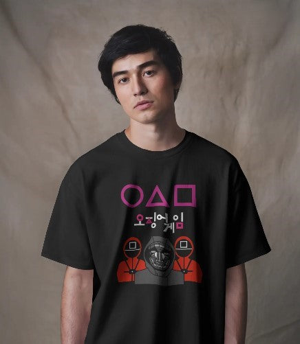 Squid Game Army Oversize T-Shirt