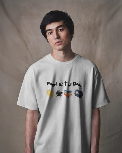 Mode of the Day Printed Oversized T-Shirt