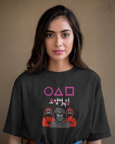 Squid Game Army Oversize T-Shirt