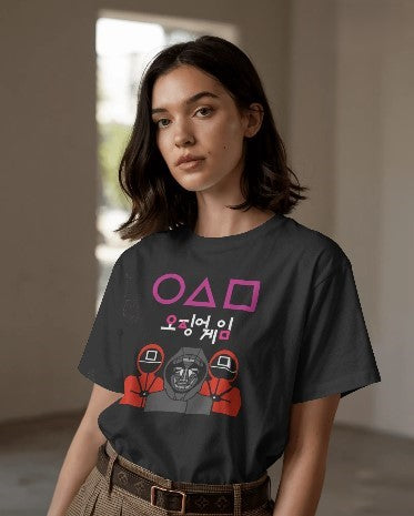 Squid Game Army Oversize T-Shirt