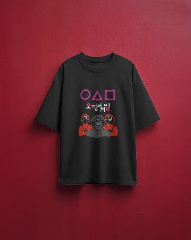 Squid Game Army Oversize T-Shirt